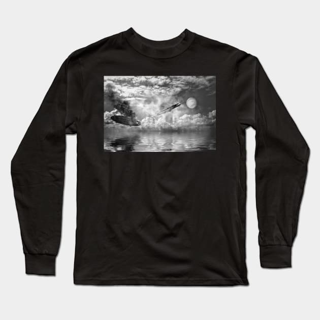 No Escape Long Sleeve T-Shirt by AlienVisitor